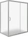 Душевой уголок Good Door Infinity WTW+SP-G-CH 140x90 - фото №1