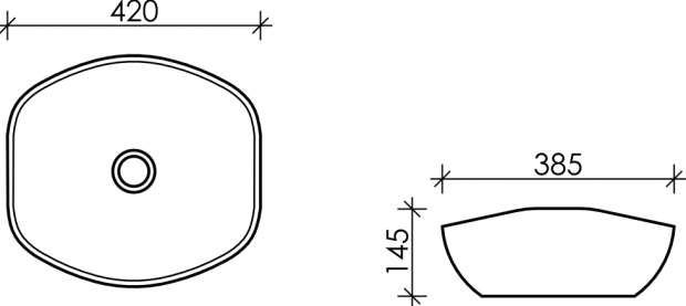 Раковина Ceramica Nova Element CN5017