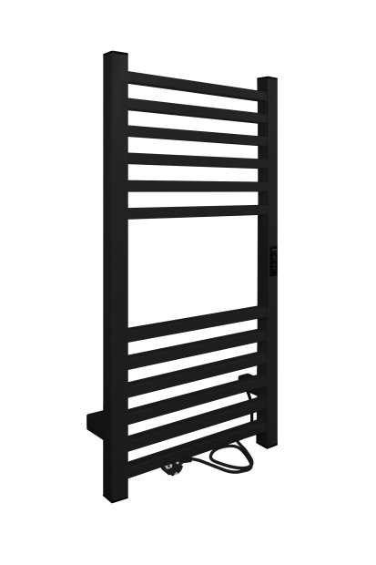 Полотенцесушитель электрический INDIGO ATTIC 80x40 (LСLATCE80-40BRRt) черный муар