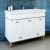 Комплект мебели Sanflor Бруно 105, белый, орегон - фото №3
