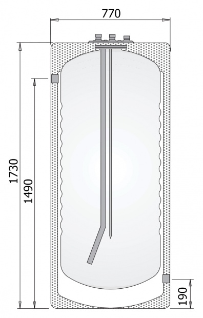 Водонагреватель накопительный (бойлер) Lapesa Geiser Inox GX600-S