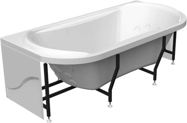Акриловая ванна Radomir Титан - лонг 200x100 с каркасом