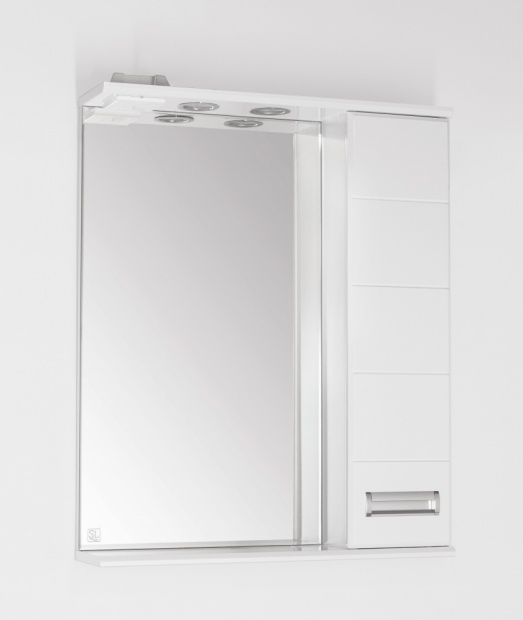 Зеркало-шкаф STYLE LINE Ирис (ЛС-00000019) 65см