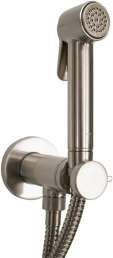 Гигиенический душ Bossini Paloma E37005B.094 со смесителем, брашированный никель