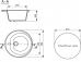 Мойка кухонная Ulgran U-101-342 графитовый - фото №2