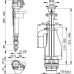 Выпускной комплект для бачка ALCA PLAST (SA08S 1/2" CHROM) - фото №3