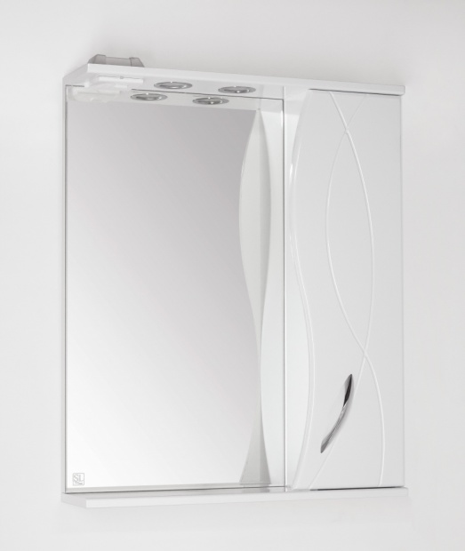 Зеркало-шкаф STYLE LINE Амелия (ЛС-00000013) 65см