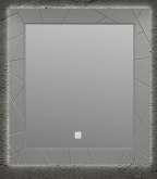 Зеркало OPADIRIS ЛУИДЖИ 90 (00-00000523) серый матовый