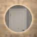Зеркало круглое Art&Max Sanremo 80 с теплой подсветкой - фото №1