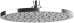 Верхний душ  JACOB DELAFON TOOBI (E21758-CP) - фото №1