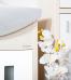 Комплект мебели Бриклаер Бали 60 светлая лиственница, белый глянец - фото №4