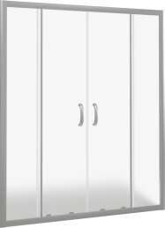 Душевая дверь GOOD DOOR INFINITY 170x185 (INFINITY WTW-TD-170-G-CH)
