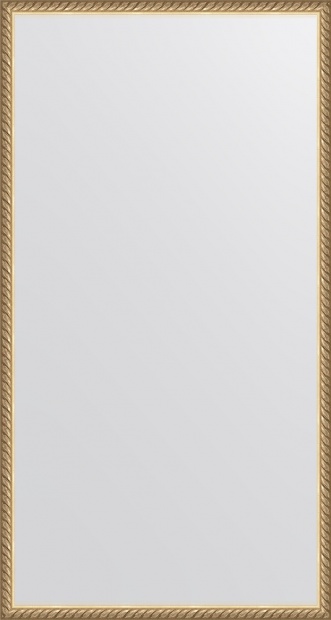 Зеркало Evoform Definite BY 0737 58x108 см витая латунь