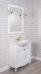 Тумба с раковиной ValenHouse Эллина 80 белая, 2 дверцы, ручки бронза - фото №5