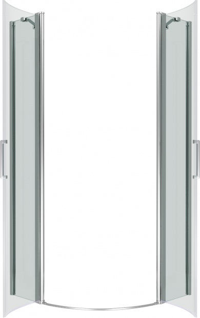 Душевой уголок GOOD DOOR PANDORA 90x90 (Пандора R90-C-CH)