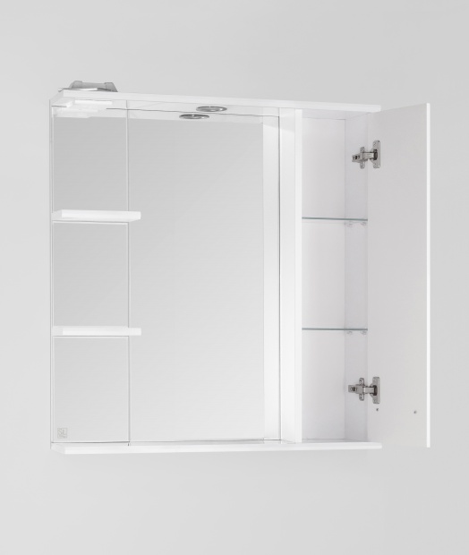 Зеркало-шкаф STYLE LINE Ирис (ЛС-00000020) 75см