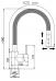 Смеситель для кухонной мойки RAV SLEZAK SENA (SE919.5/12CMATC) - фото №2
