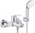 Смеситель для ванны с душем GROHE EUROSMART 33302003 хром - фото №1