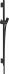 Душевая штанга Hansgrohe Unica 28632670 65 см, матовый черный - фото №1
