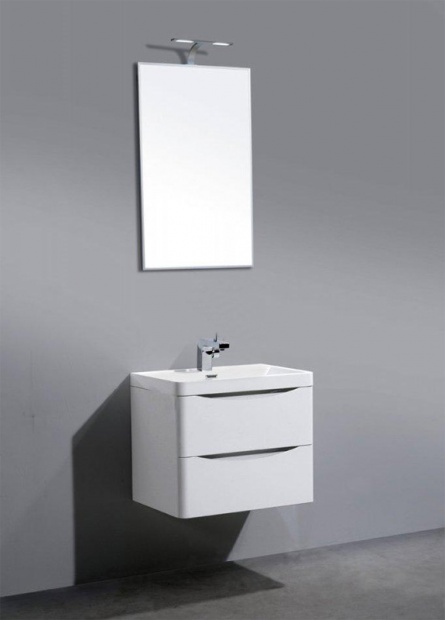 Тумба для комплекта BELBAGNO ANCONA-N 60 bianco lucido (ANCONA-N-600-2C-SO-BL)