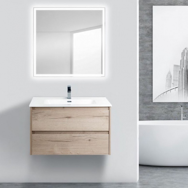 Комплект мебели BelBagno Kraft 80 rovere galifax bianco