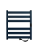 Полотенцесушитель электрический INDIGO OKTAVA SLIM 5 60x50 (LСLOKS5E60-50MFRt) синий - фото №1