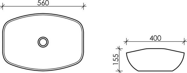 Раковина Ceramica Nova Element CN5016