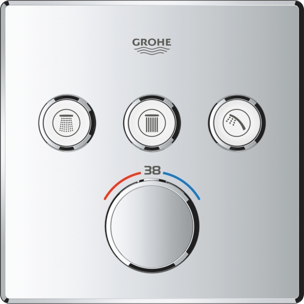 Термостат для ванны с душем Grohe Grohtherm SmartControl (29126000)