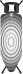 Гладильная доска Brabantia c (134586) - фото №2