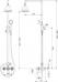 Душевая стойка Timo Nelson SX-1190 chrom - фото №5