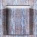 Зеркало-шкаф Бриклаер Кристалл 56 R, ясень анкор, темный, с подсветкой - фото №1