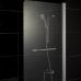 Шторка на ванну 1MarKa P-02 профиль хром, стекло прозрачное - фото №1