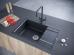Мойка кухонная Paulmark PM317850-BL черная - фото №2