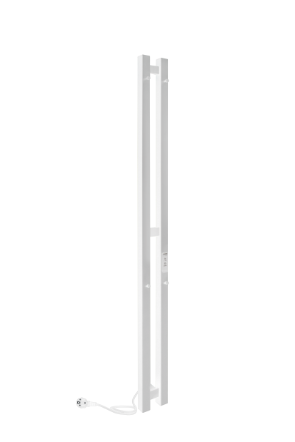 Полотенцесушитель электрический INDIGO STYLE PRO  120x10 (LSPRE120-10WMRt) белый матовый