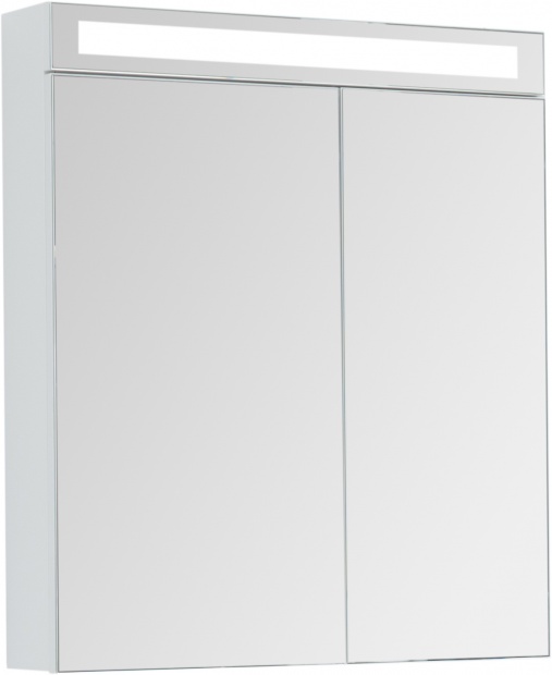 Зеркало-шкаф Dreja Max 70 белый, с подсветкой
