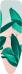Чехол для гладильной доски Brabantia PerfectFit B 132025 124x38, тропические листья - фото №1