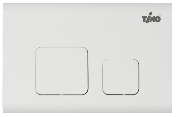 Клавиша смыва для унитаза TIMO SOLI (FP-002W) white