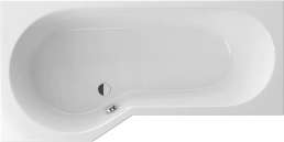 Ванна акриловая Excellent Be Spot 160x80 (WAEX.BSL16WH) L