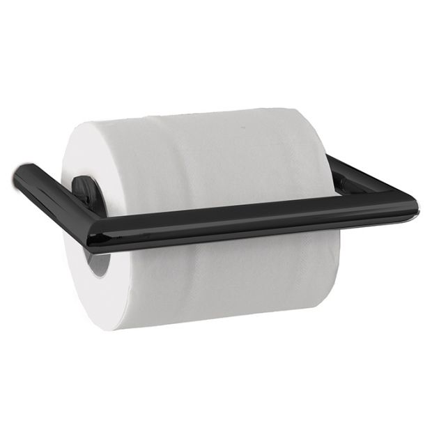 Держатель туалетной бумаги 3SC GUY (GU06NR) черный глянцевый
