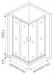Душевой уголок GOOD DOOR ANTARES 100x100 (ANTARES CR-100-C-CH) - фото №4
