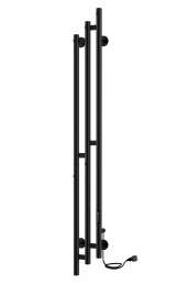Полотенцесушитель электрический INDIGO SKY 150x17 (LSKE150-17BRRt) черный муар