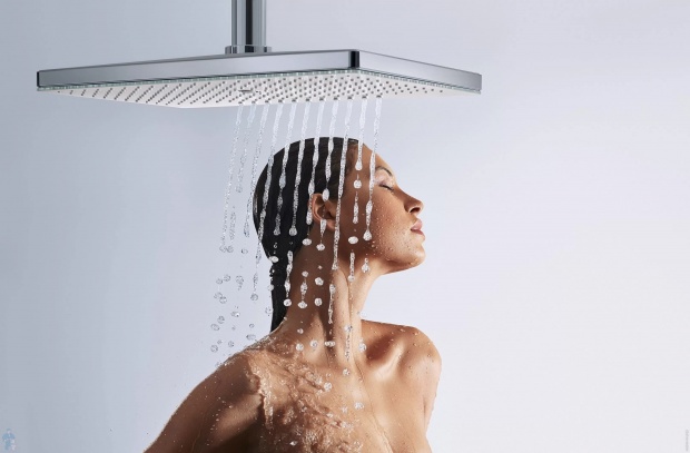 Верхний душ Hansgrohe Rainmaker Select 460 24006400 белый, хром
