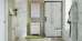 Душевой уголок STWORKI Дублин 100x100 см профиль черный матовый, стекло матовое 3GW108TTKK000 - фото №4