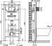 Инсталляция для унитазов OLI Oli 120 100409mSL00 с кнопкой смыва, хром глянец - фото №3