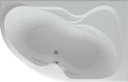 Акриловая ванна Aquatek Вега VEG170-0000083 170x105 R, с фронтальным экраном