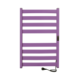 Полотенцесушитель электрический INDIGO OKTAVA SLIM 5 80x50 (LСLOKS5E80-50PCRt) фиолетовый