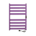 Полотенцесушитель электрический INDIGO OKTAVA SLIM 5 80x50 (LСLOKS5E80-50PCRt) фиолетовый - фото №1