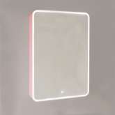 Зеркало-шкаф Jorno Pastel 60, розовый иней