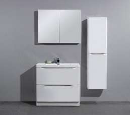 Комплект мебели BELBAGNO ANCONA-N 100 bianco lucido