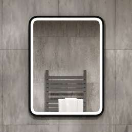 Зеркало Art&Max Genova 60 с подсветкой, функция антизапотевания